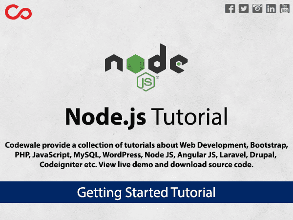 Node JS CRUD with MySQL Tutorial Example