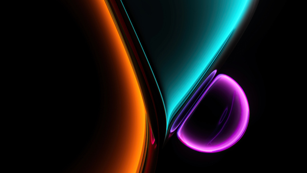 3d Color Blend Bubble 4k HD Wallpaper