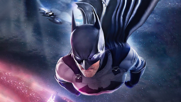 Batman Gliding HD Wallpaper