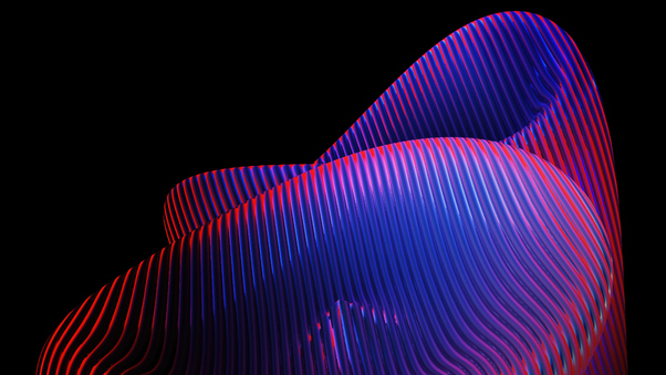 Colorful 3d Shapes Of Abstract HD Wallpaper