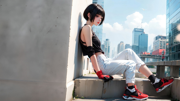 Faith Connors Mirrors Edge Fanart HD Wallpaper