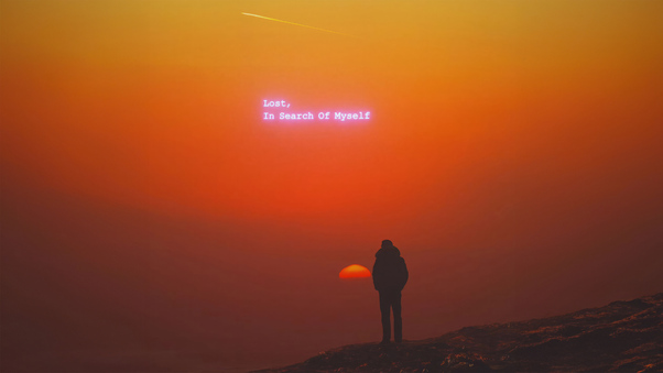 Lost In Search Of Myself HD Wallpaper