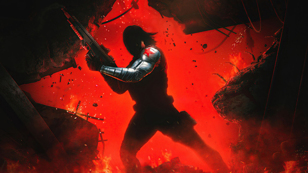 Marvel Avengers The Winter Soldier 5k HD Wallpaper