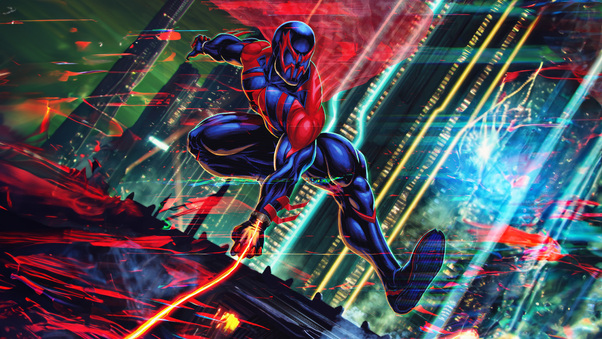 Spider Man 2099 Soaring Quest HD Wallpaper