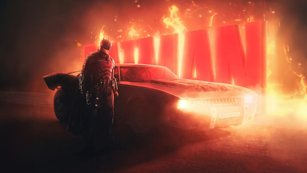 The Batman Vehicle Of Justice HD Wallpaper