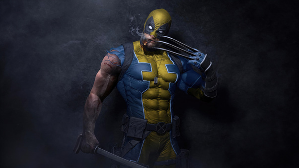 Wolverine Cigar And Claws HD Wallpaper